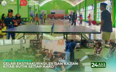 MTsN 4 Denanyar Gelar Ekstrakurikuler dan Kajian Kitab Rutin Setiap Ahad