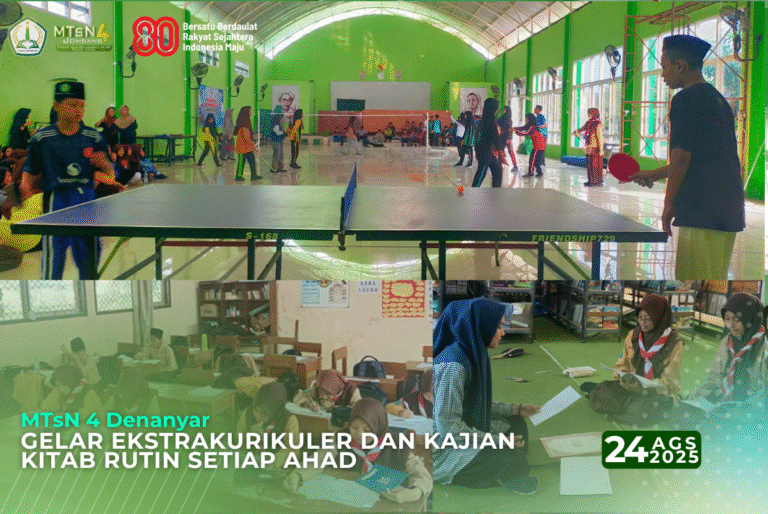 Gelar Ekstrakurikuler dan Kajian Kitab Rutin Setiap Ahad