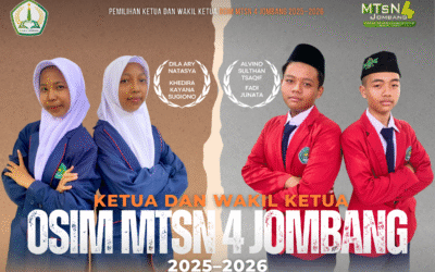 Pemilihan Ketua Dan Wakil Ketua OSIM MTsN 4 Jombang 2025–2026 Berlangsung Sukses
