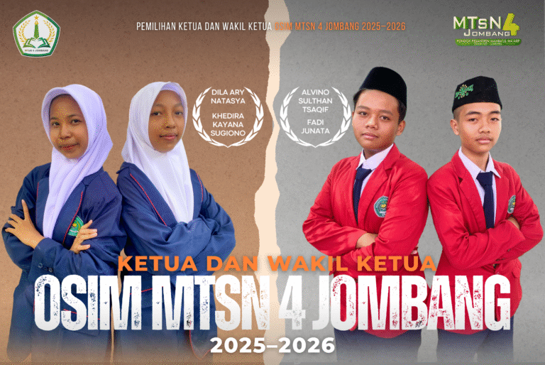 Pemilihan Ketua Dan Wakil Ketua OSIM MTsN 4 Jombang 2025–2026 Berlangsung Sukses 1 KetuaOSIM20252026_1