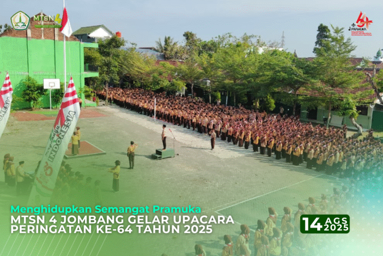 MTsN 4 Jombang Gelar Upacara Peringatan ke-64 Tahun 2025