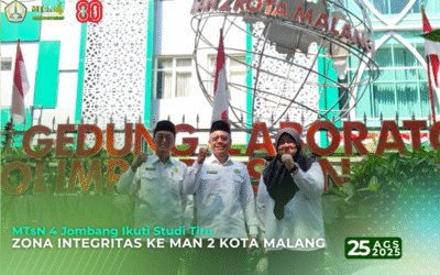 MTsN 4 Jombang Ikuti Studi Tiru Zona Integritas ke MAN 2 Kota Malang