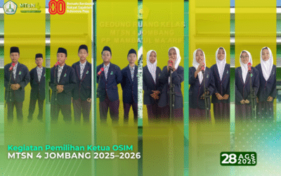 Kegiatan Pemilihan Ketua OSIM MTsN 4 Jombang 2025–2026