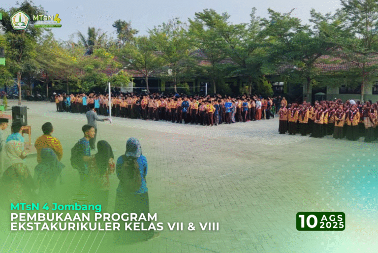 MTsN 4 Jombang Gelar Pembukaan Program Ekstrakurikuler Kelas VII & VIII 4 Pembukaan Program Ekstakurikuler Kelas VII & VIII
