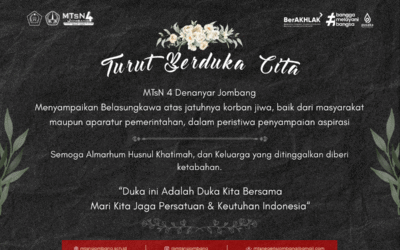 MTsN 4 Jombang Gelar Doa Bersama untuk Keselamatan Bangsa di Tengah Keprihatinan Nasional