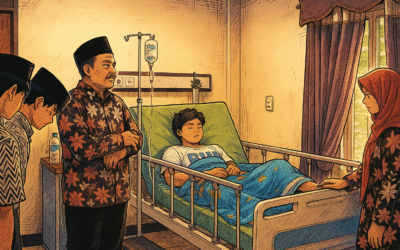 Jenguk Alif Nugroho, MTsN 4 Jombang Wujudkan Kepedulian dan Persaudaraan