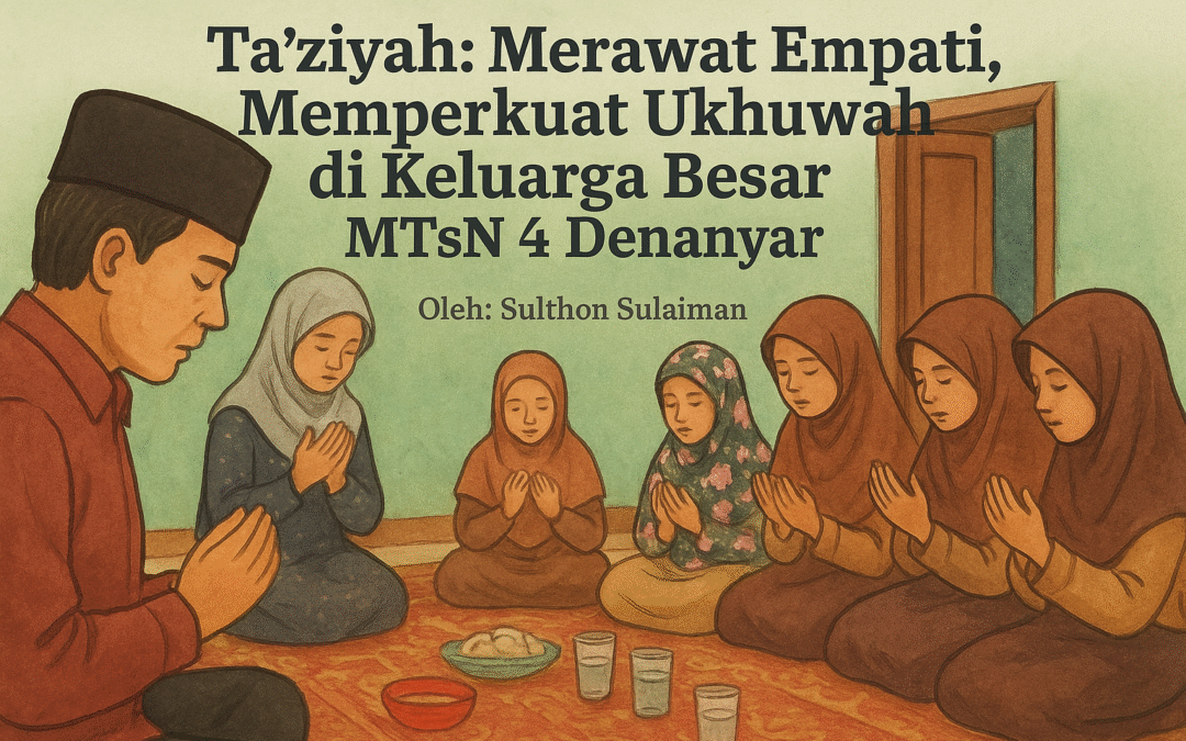 Ta’ziyah: Merawat Empati, Memperkuat Ukhuwah di Keluarga Besar MTsN 4 Denanyar