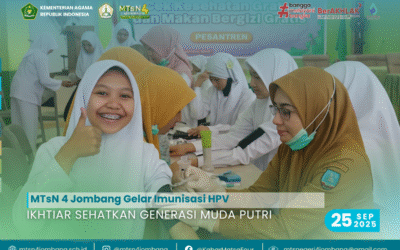MTsN 4 Jombang Gelar Imunisasi HPV: Ikhtiar Sehatkan Generasi Muda Putri
