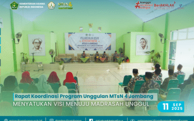 Rapat Koordinasi Program Unggulan MTsN 4 Jombang: Menyatukan Visi Menuju Madrasah Unggul