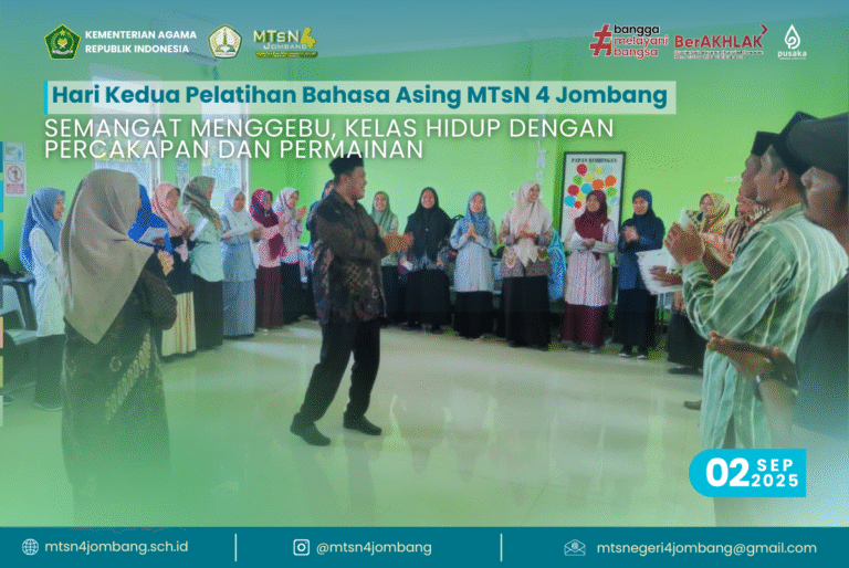 Semangat Menggebu, Kelas Hidup dengan Percakapan dan Permainan