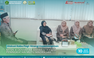 Diskusi Rabu Pagi: Sinergi Kepemimpinan MTsN 4 Denanyar Bahas Strategi Peningkatan Mutu Madrasah