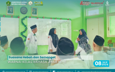 Suasana Heboh dan Semangat Warnai Kelas Bahasa Arab ke-6