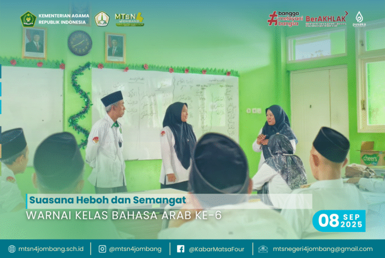 Suasana Heboh dan Semangat Warnai Kelas Bahasa Arab ke-6 8 Suasana Heboh dan Semangat Warnai Kelas Bahasa Arab ke-6