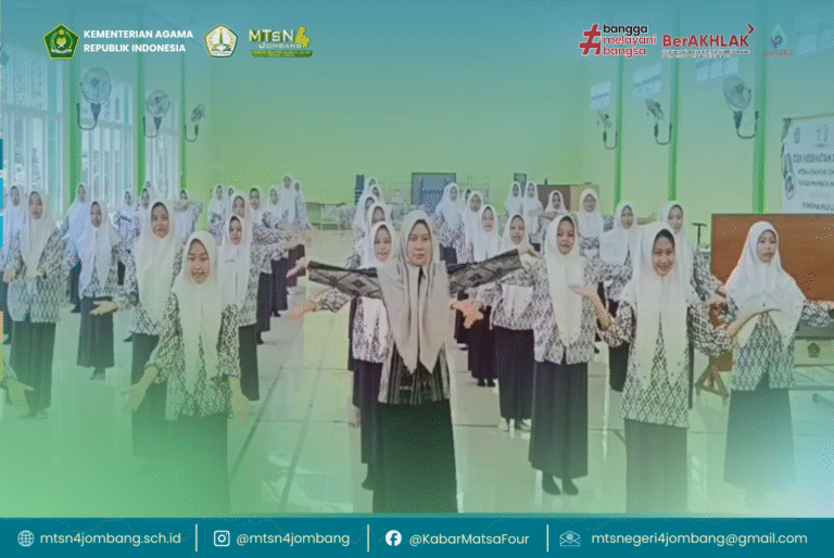 Tari Profil Pelajar Pancasila : Menanamkan Karakter, Menggugah Semangat Generasi Muda 6 Tari Profil Pelajar Pancasila MTsN 4 Jombang
