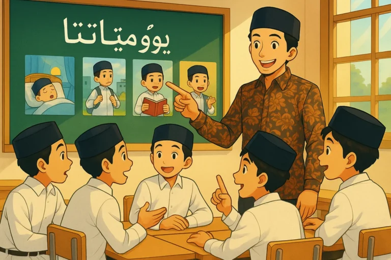 Kelas Bahasa Arab MTsN 4 Jombang Hidup dengan Metode PBL 6 assets_task_01k5x07mdmf2gt0y173c4fym8q_1758688820_img_1