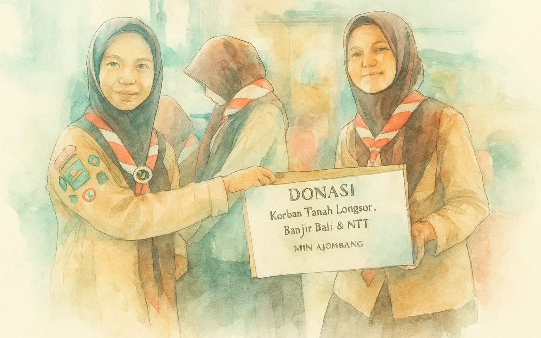 Filantropi Edukatif: Jiwa Kepedulian yang Ditanamkan di Halaman MTsN 4 Jombang