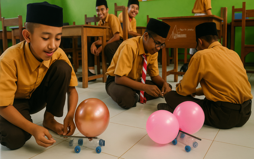 Saat Fisika Tak Lagi Sekadar Rumus: Cerita Mobil Balap Bertenaga Balon