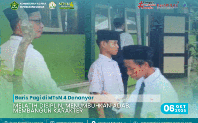 Baris Pagi di MTsN 4 Denanyar: Melatih Disiplin, Menumbuhkan Adab, Membangun Karakter