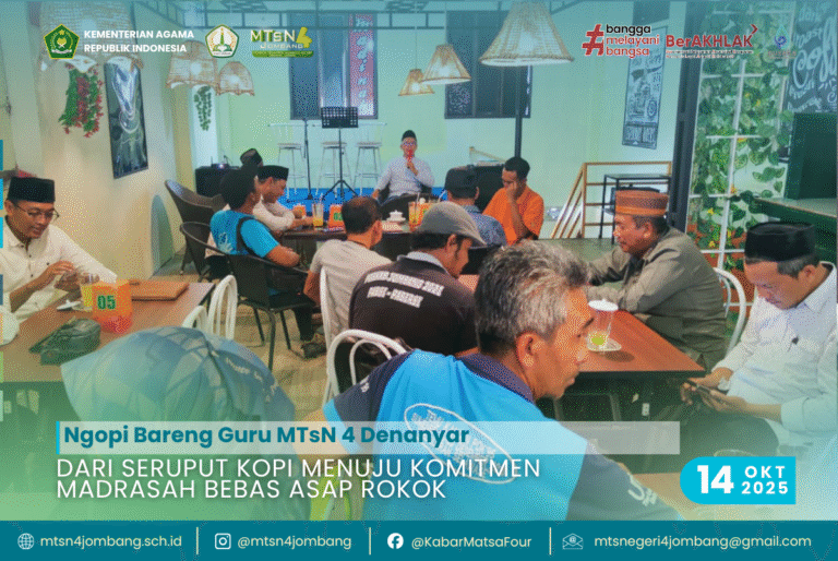 Ngopi Bareng Guru MTsN 4 Denanyar : Dari Seruput Kopi Menuju Komitmen Madrasah Bebas Asap Rokok 3 Dari Seruput Kopi Menuju Komitmen Madrasah Bebas Asap Rokok