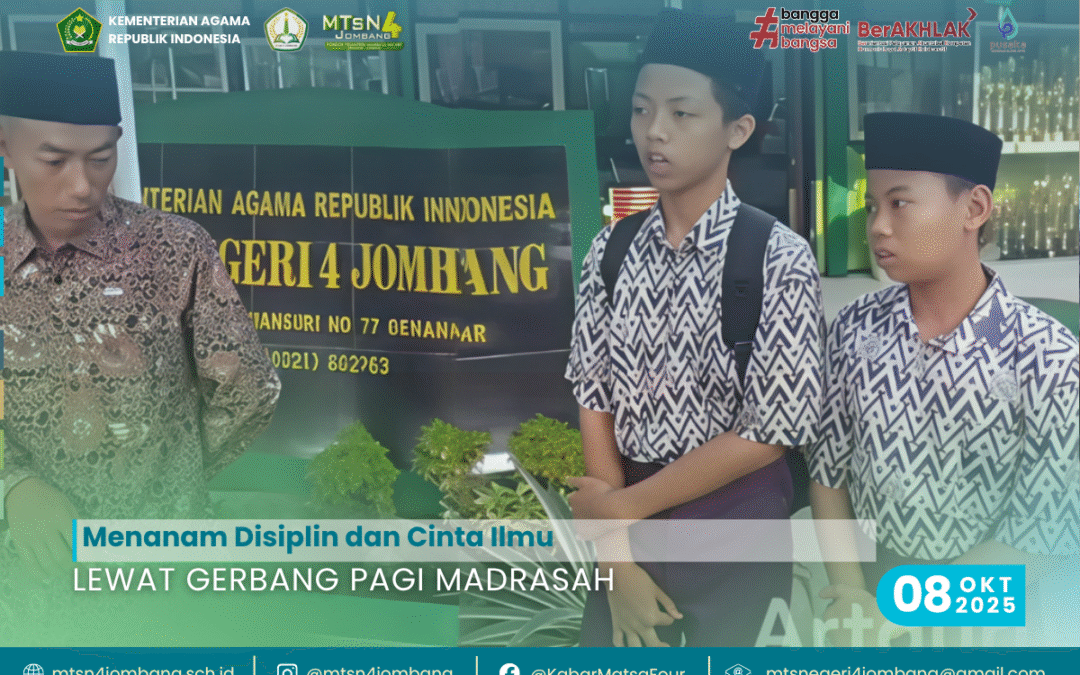 Menanam Disiplin dan Cinta Ilmu Lewat Gerbang Pagi Madrasah