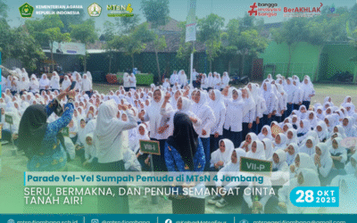 Parade Yel-Yel Sumpah Pemuda di MTsN 4 Jombang: Seru, Bermakna, dan Penuh Semangat Cinta Tanah Air!