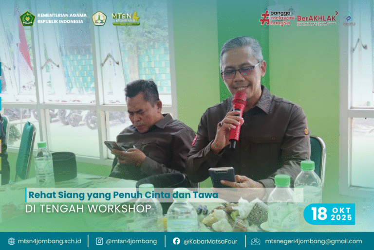 Rehat Siang yang Penuh Cinta dan Tawa di Tengah Workshop 7 di Tengah Workshop