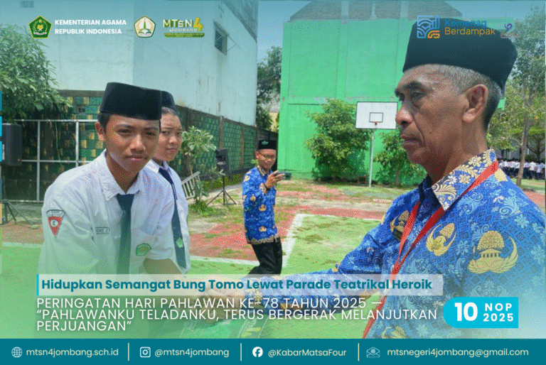 Hidupkan Semangat Bung Tomo Lewat Parade Teatrikal Heroik Peringatan Hari Pahlawan ke-78 Tahun 2025 — “Pahlawanku Teladanku, Terus Bergerak Melanjutkan Perjuangan” 4 Hidupkan Semangat Bung Tomo Lewat Parade Teatrikal Heroik