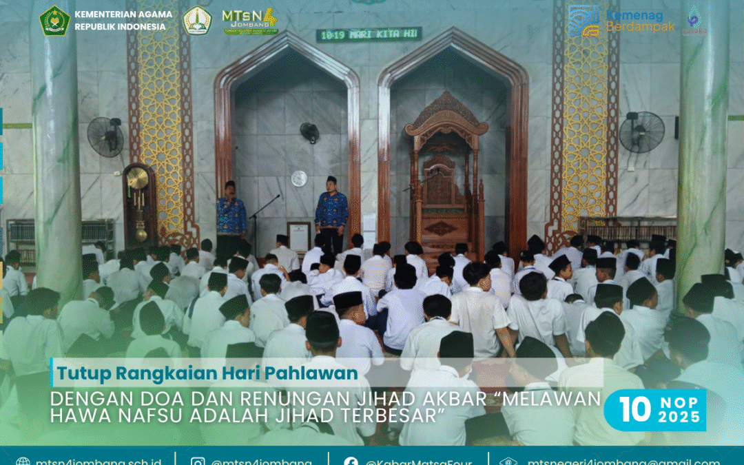Tutup Rangkaian Hari Pahlawan dengan Doa dan Renungan Jihad Akbar “Melawan Hawa Nafsu Adalah Jihad Terbesar”