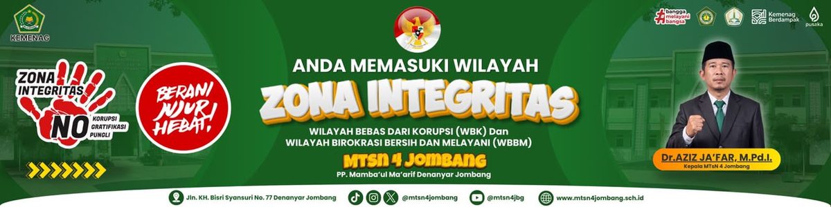 SOSIALISASI ZONA INTEGRITAS MTsN 4 JOMBANG 1 WhatsApp Image 2026 08 23 at 20.25.29